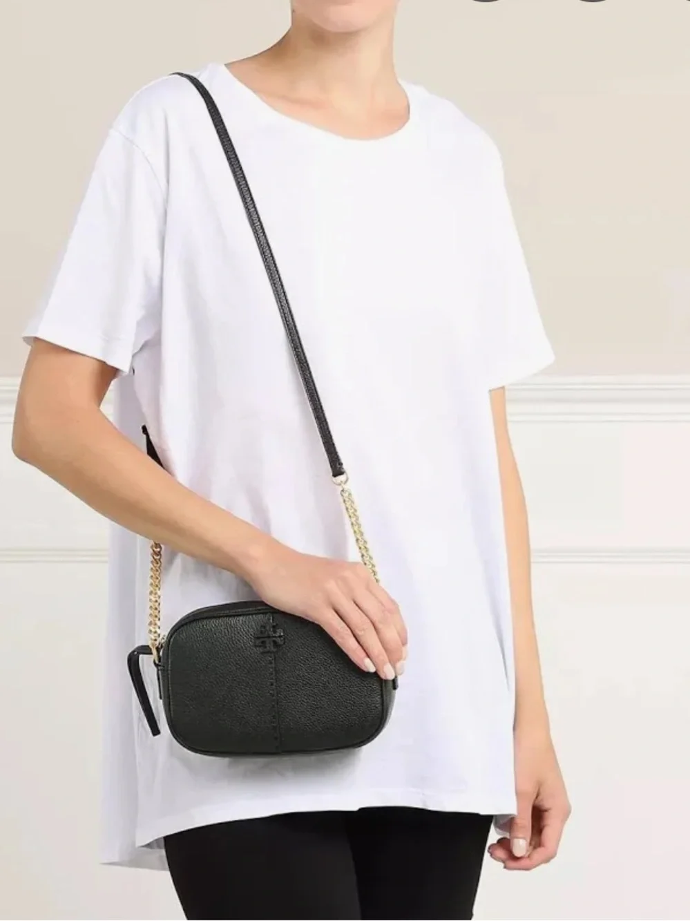 Tory Burch McGraw Leather Camera Bag